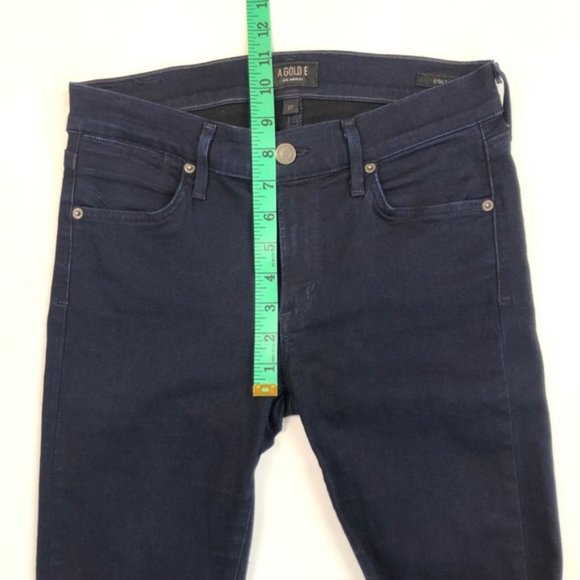 EUC AGOLDE Skinny Jeans Colette Dark Wash - Picture 4 of 14